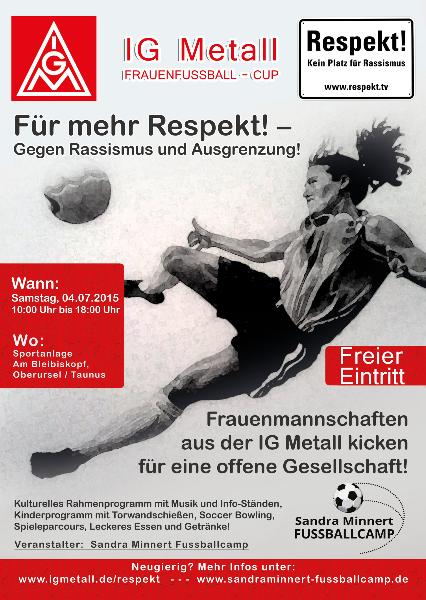 Für mehr Respekt! - Gegen Rassismus und Ausgrenzung! Plakat