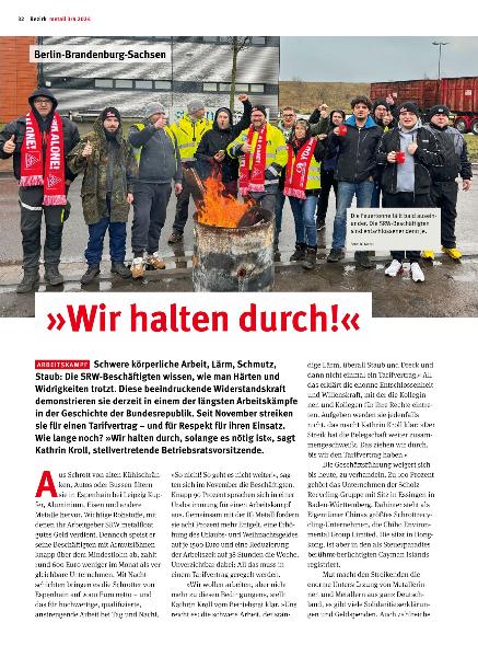metall - Regionalseiten Berlin-Brandenburg-Sachsen 3/4 2024