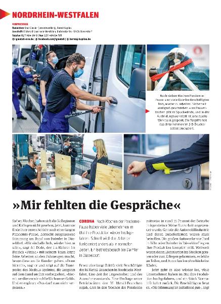 metallzeitung - Regionalseiten Nordrhein-Westfalen Juni 2020