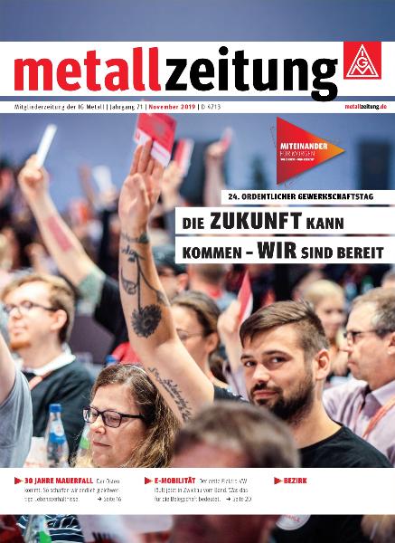 metallzeitung November 2019