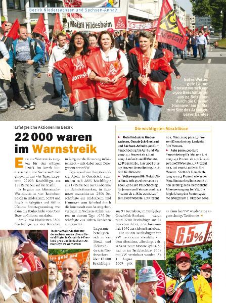 metall-Regionalseiten Niedersachsen und Sachsen-Anhalt Juni 2007