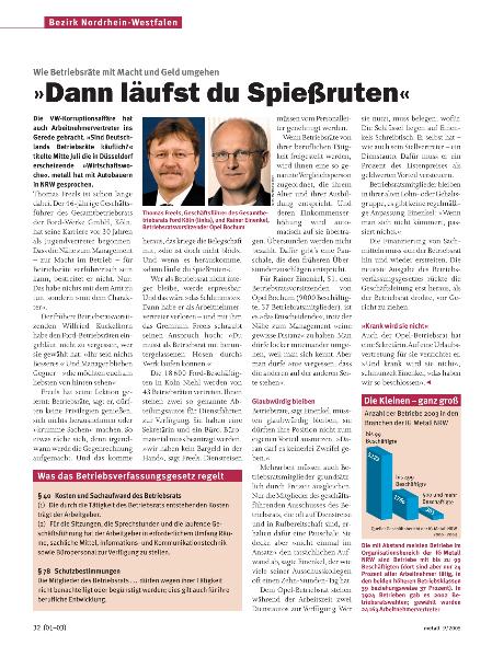 metall-Regionalseiten Nordrhein-Westfalen September 2005