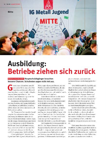 metall - Regionalseiten Mitte 7/8 2023