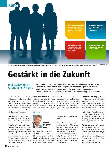 metallzeitung - Regionalseiten Küste April 2014