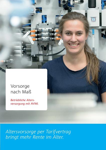 Vorsorge nach Maß – mit MetallRente.bAV und AVWL