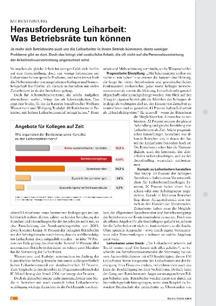 Herausforderung Leiharbeit