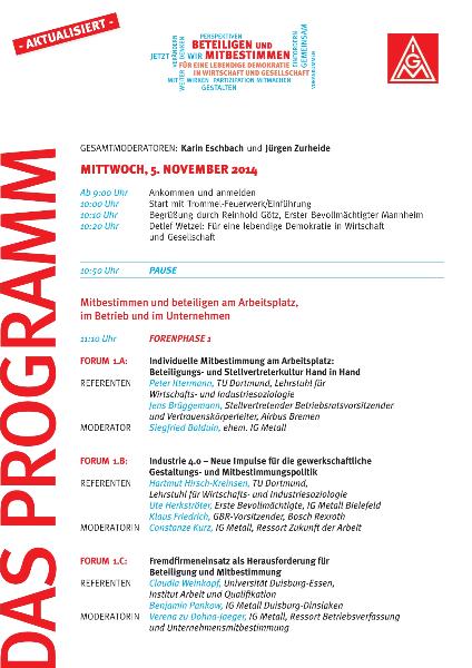 2014 11 5 Programm Mitbestimmungskonferenz