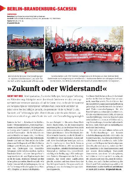 metallzeitung - Regionalseiten Berlin-Brandenburg-Sachsen Dezember 2020
