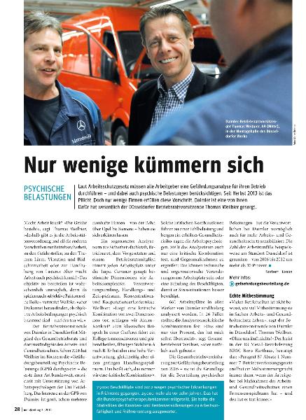 metallzeitung - Regionalseiten Nordrhein-Westfalen März 2014