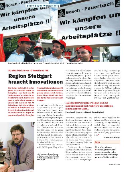 metall-Regionalseiten Baden-Württemberg Januar/Februar 2006
