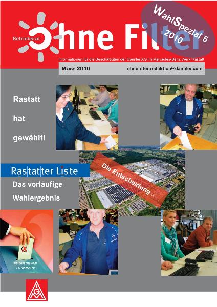 Wahl Spezial Daimler Rastatt