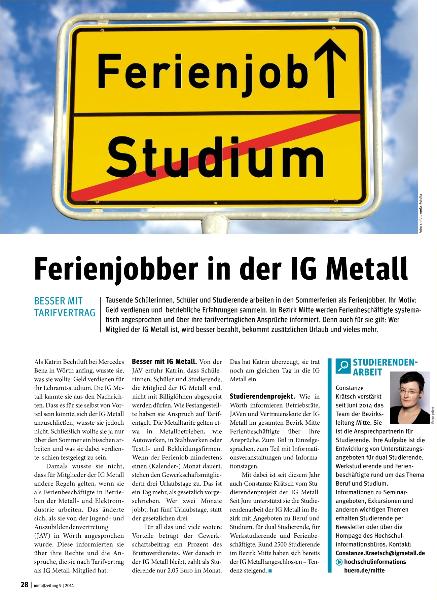 metallzeitung - Regionalseiten Mitte September 2014