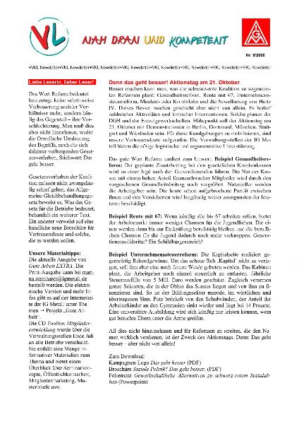 VKL-Newsletter Nr. 09/2006