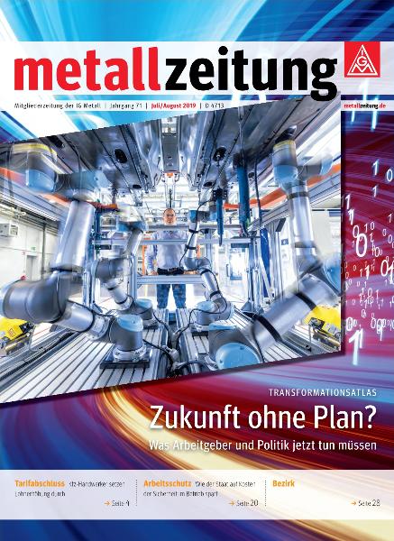 metallzeitung Juli/August 2019