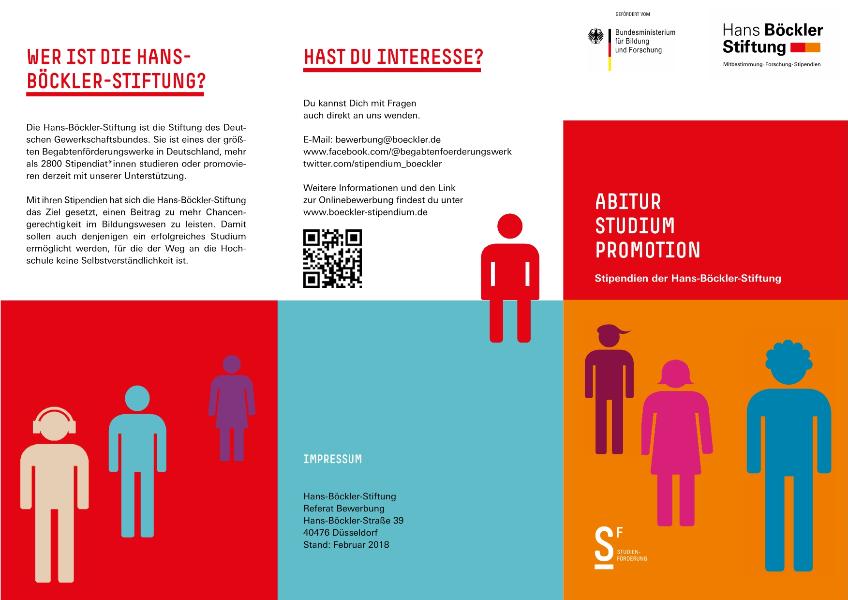 Abitur, Studium, Promotion: Stipendien der Hans-Böckler-Stiftung