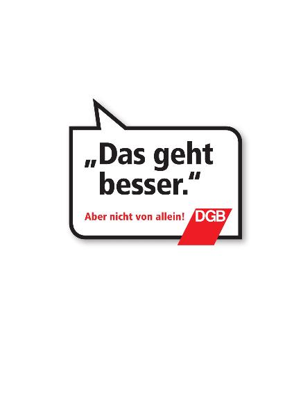 Kampagnenlogo: Das geht besser