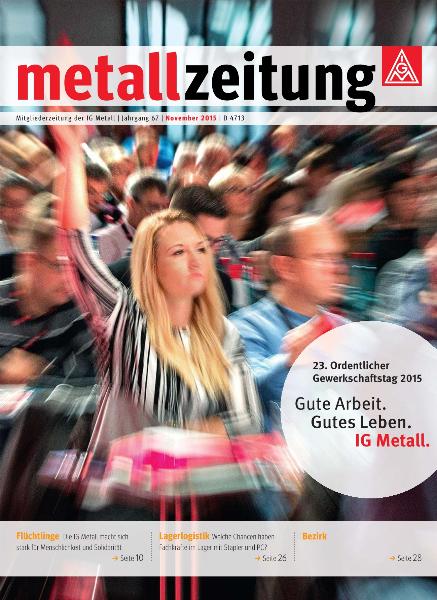 metallzeitung November 2015