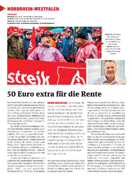metallzeitung - Regionalseiten Nordrhein-Westfalen November 2019