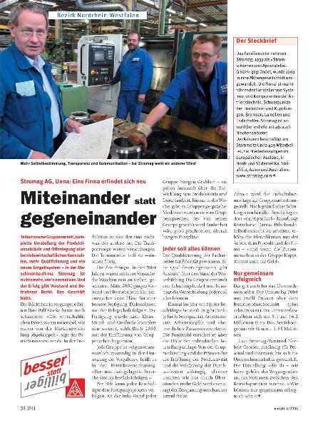 metall-Regionalseiten Nordrhein-Westfalen April 2006