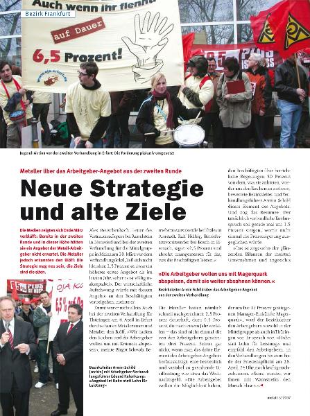 metall-Regionalseiten Frankfurt Mai 2007
