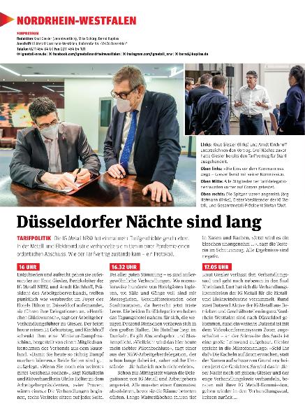 metallzeitung - Regionalseiten Nordrhein-Westfalen Mai 2021