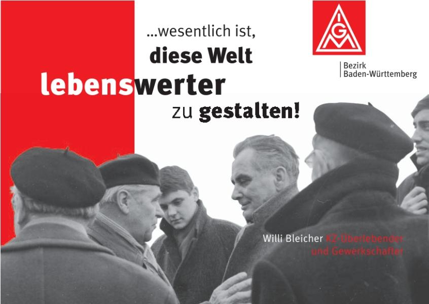 Postkarte: Willi Bleicher - Motiv 6