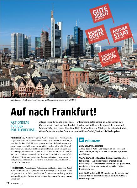 metallzeitung - Regionalseiten Mitte September 2013