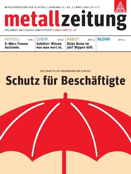 metallzeitung - März 2009