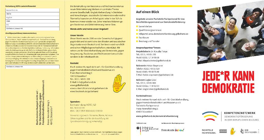 TOP 8: Projektflyer: Mach meinen Kumpel nicht an