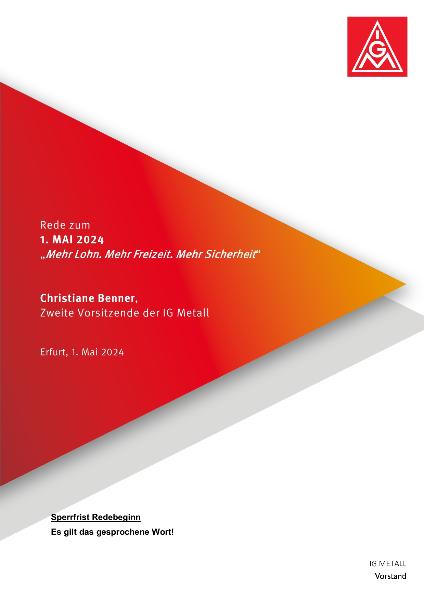 Rede Christiane Benner