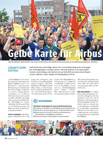 metallzeitung - Regionalseiten Küste Juli 2011