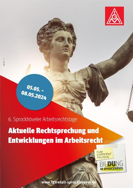 6. Sprockhöveler Arbeitsrechtstage 2024