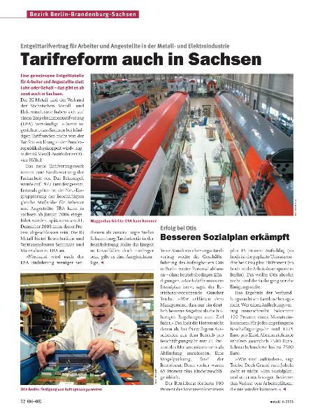 metall-Regionalseiten Berlin-Brandenburg-Sachsen Juni 2005