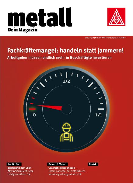 metall. Dein Magazin, Mai/Juni 2023