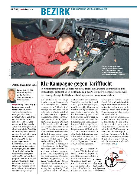 metall - Regionalseiten Niedersachsen und Sachsen-Anhalt Februar 2008