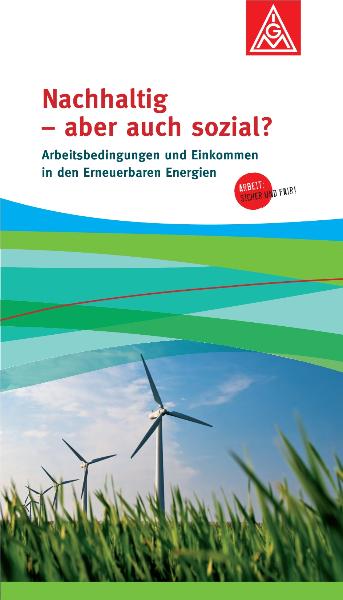 Nachhaltig - aber auch sozial? Arbeitsbedingungen und Einkommen in den Erneuerbaren Energien
