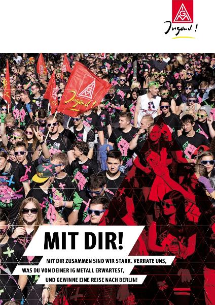 Aufruf ''Mit Dir'' zur Befragung aller Azubis und dual Studierenden