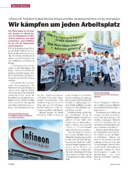 metall-Regionalseiten Bayern September 2005