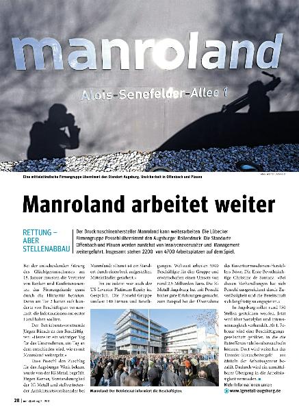 metallzeitung - Regionalseiten Bayern Februar 2012