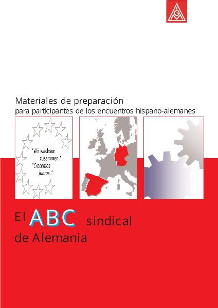 Broschüre: El ABC sindical de Alemania