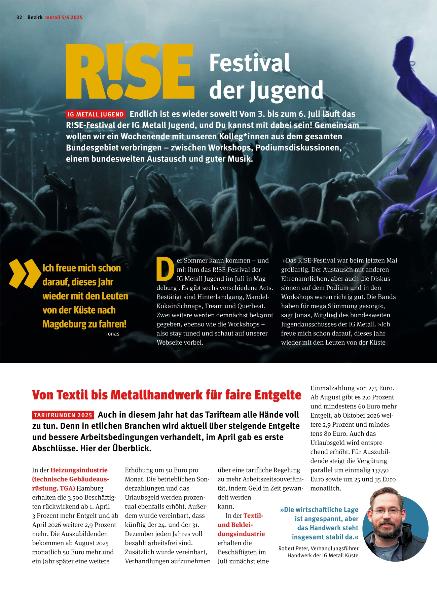 metall - Regionalseiten Küste 5/6 2025