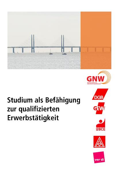 GNW - Studium als Befaehigung zur qualifizierten Erwerbstaetigkeit (2021)