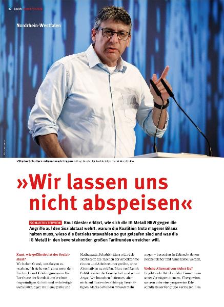 metall - Regionalseiten Nordrhein-Westfalen Juli/August 2026