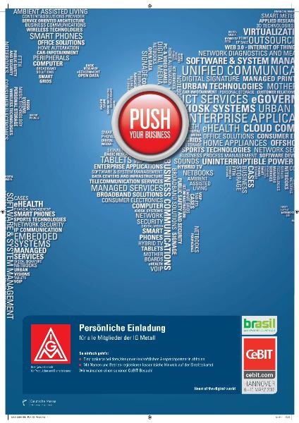 Plakat CeBIT 2012