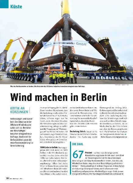 metallzeitung - Regionalseiten Küste März 2014
