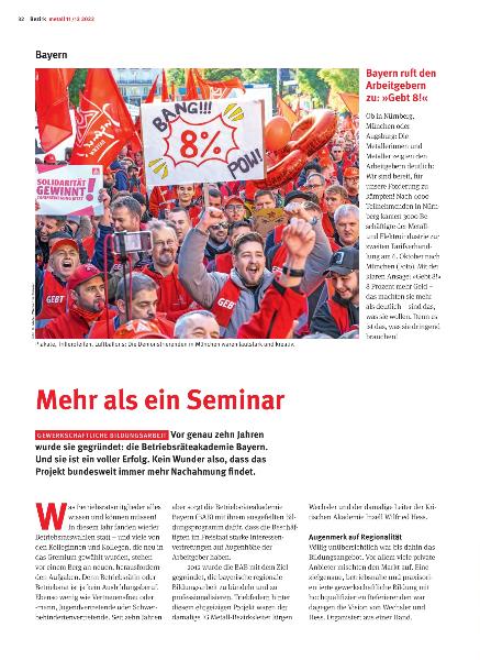metall - Regionalseiten Bayern November/Dezember 2022