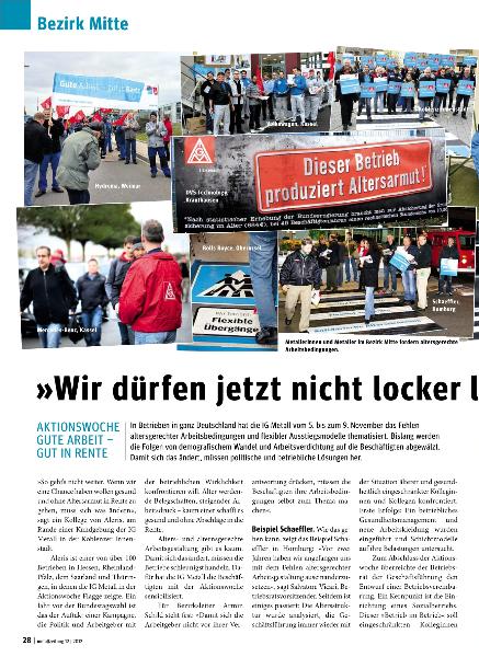 metallzeitung - Regionalseiten Frankfurt Dezember 2012