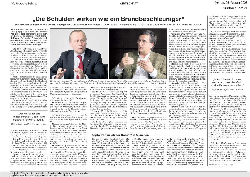 Die Schulden wirken wie ein Brandbeschleuniger