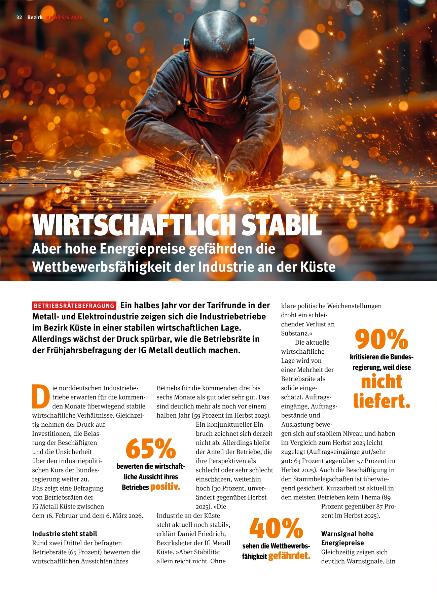 metall - Regionalseiten Küste Mai/Juni 2026