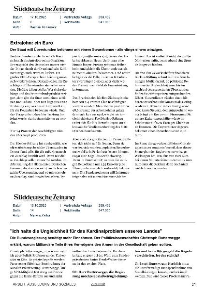 Interview Butterwegge